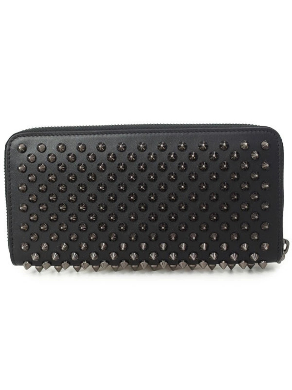 Christian Louboutin Wallet Panettone Zipper Round Long Studded